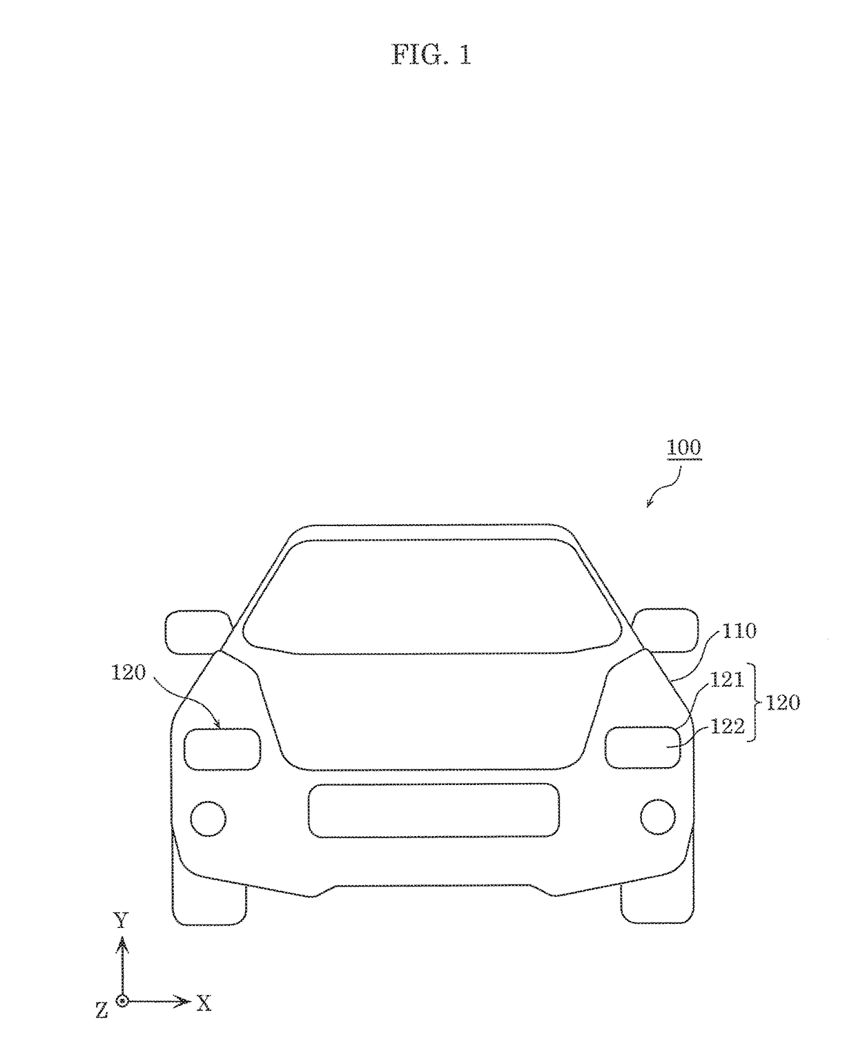 Lighting apparatus and automobile including the same
