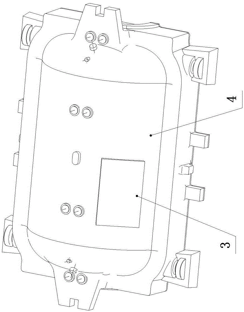 Shape follow-up typecasting method for castings