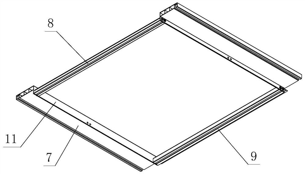 Multifunctional drawer type stable bearing mechanism