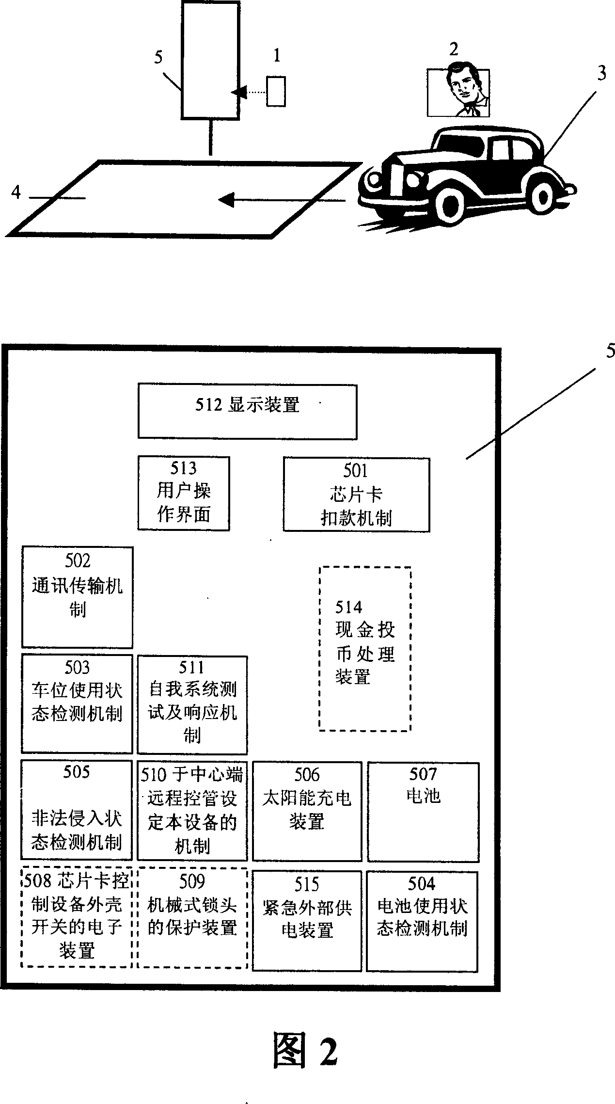 Multifunctional intelligent type parking time counting and paying apparatus and method thereof