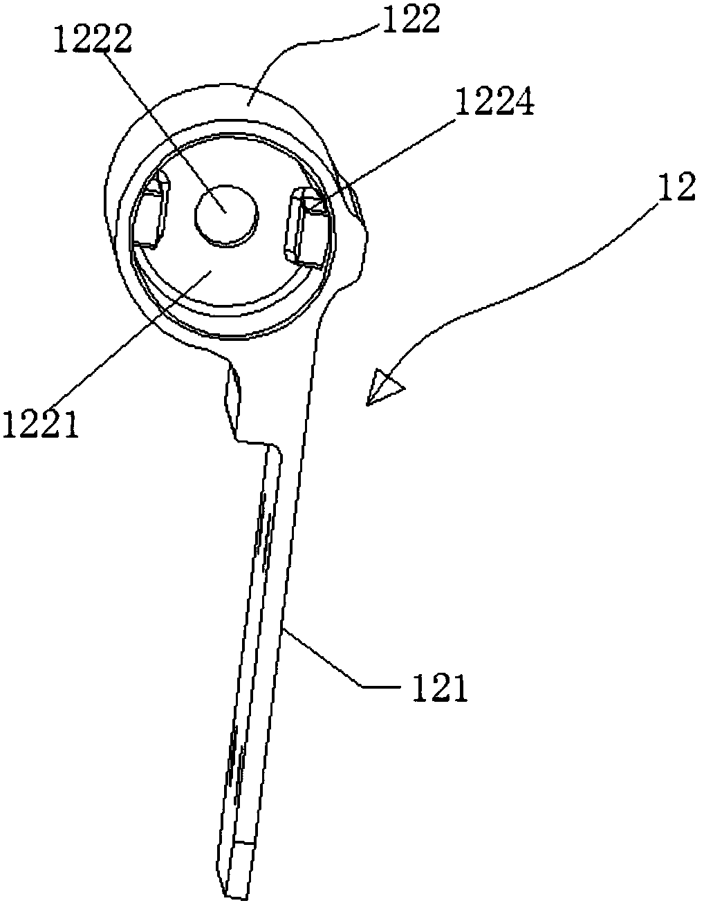 Rotary shaft-support linkage device and electronic device using same