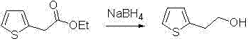 Process for synthesizing 2-thiopheneethanol and derivatives thereof
