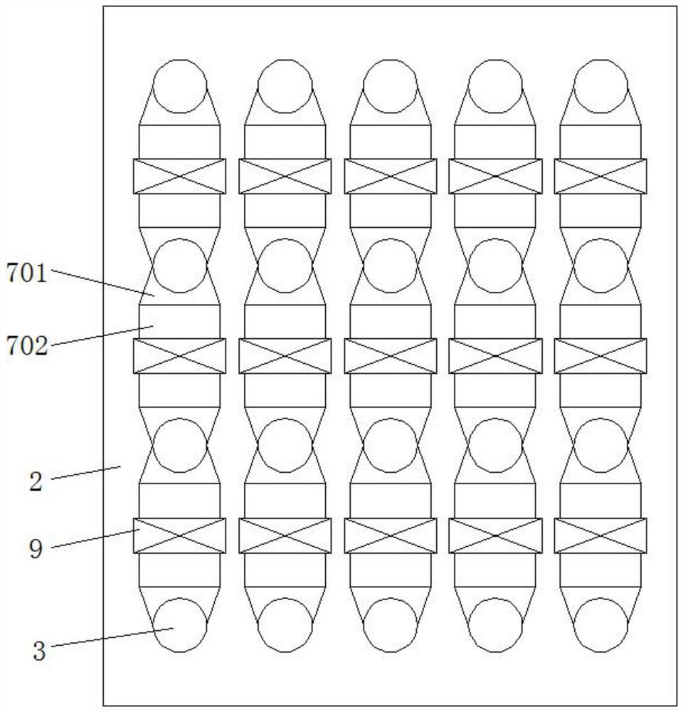 Pulsed bag-type dust collector for gas purification