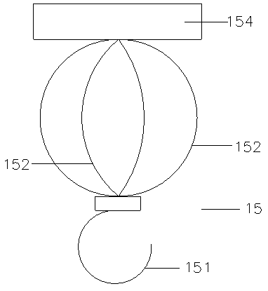 Special simple fixing device for crane and application method thereof