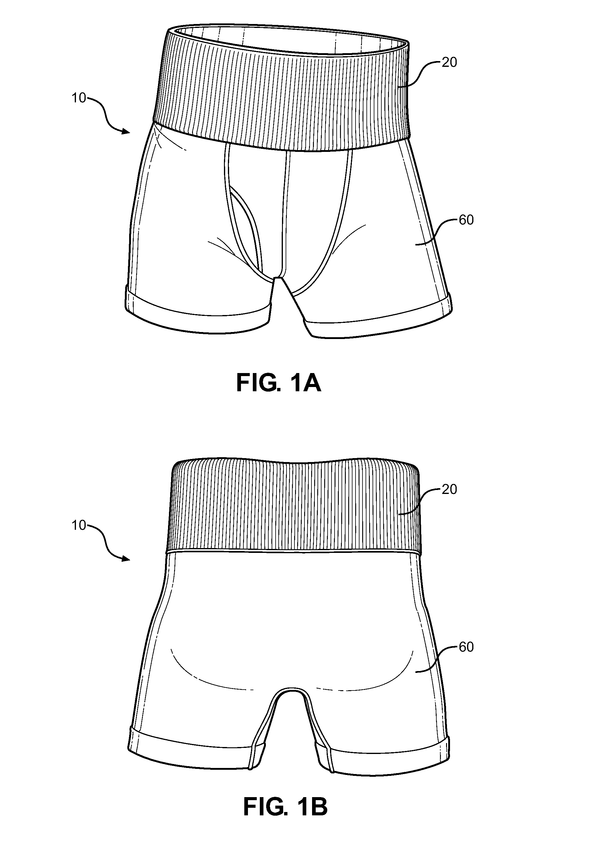 Wide Waistband and Pant Supporting Undergarment