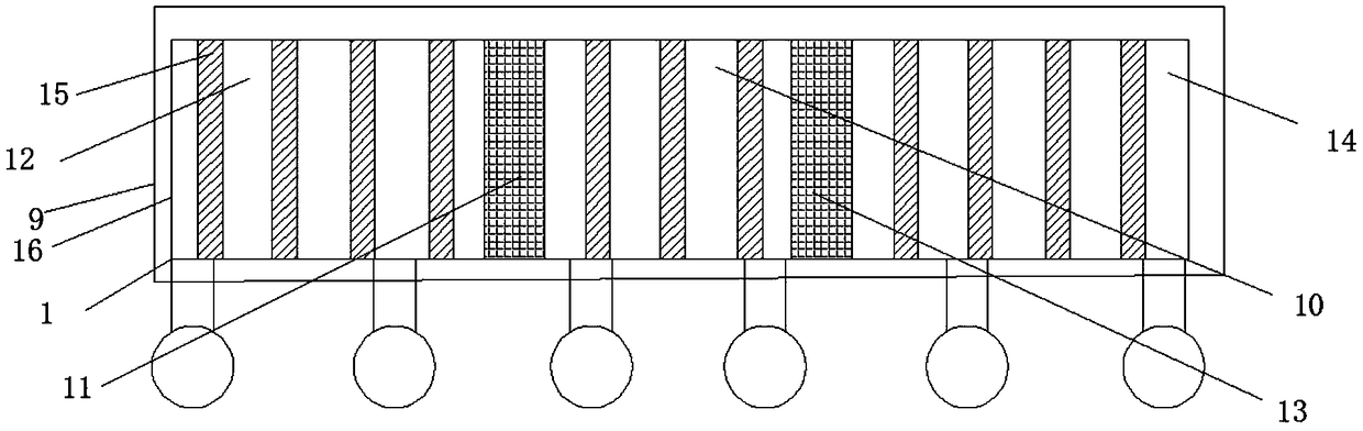 Push device for conveniently conveying materials for electric massage chair production