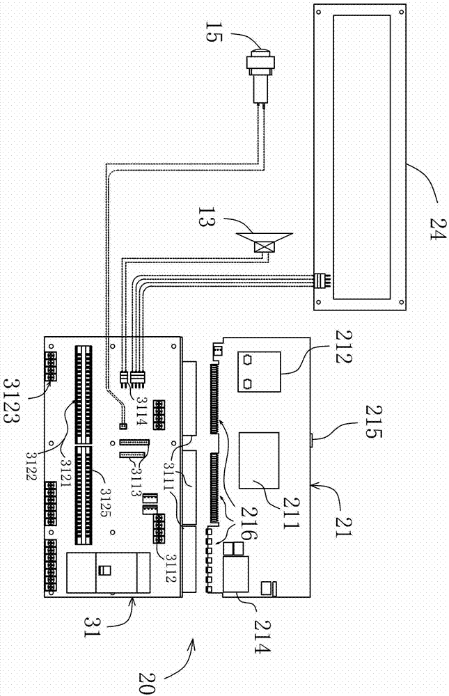 Modular structure of charge and channel management system for parking lots and roads