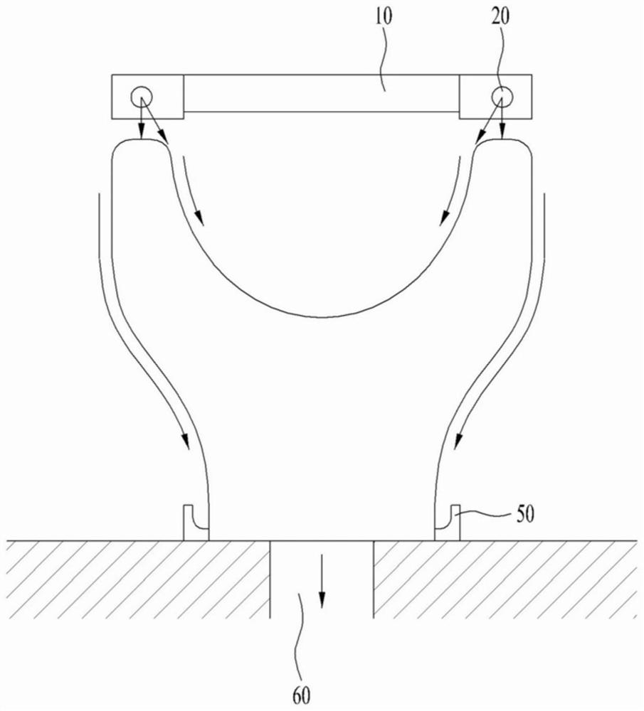 Automatic toilet cleaner and automatic cleaning toilet including same