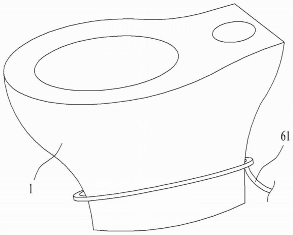 Automatic toilet cleaner and automatic cleaning toilet including same