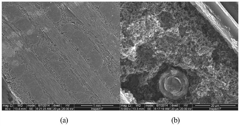 A method for filling activated carbon in carbon fiber prefabricated body and its application
