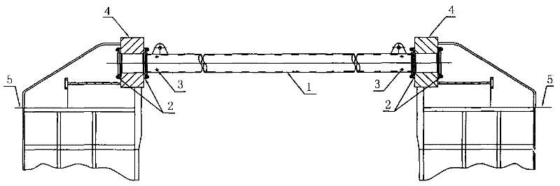 Positioning installation method of cutter seat of cutter-suction dredger