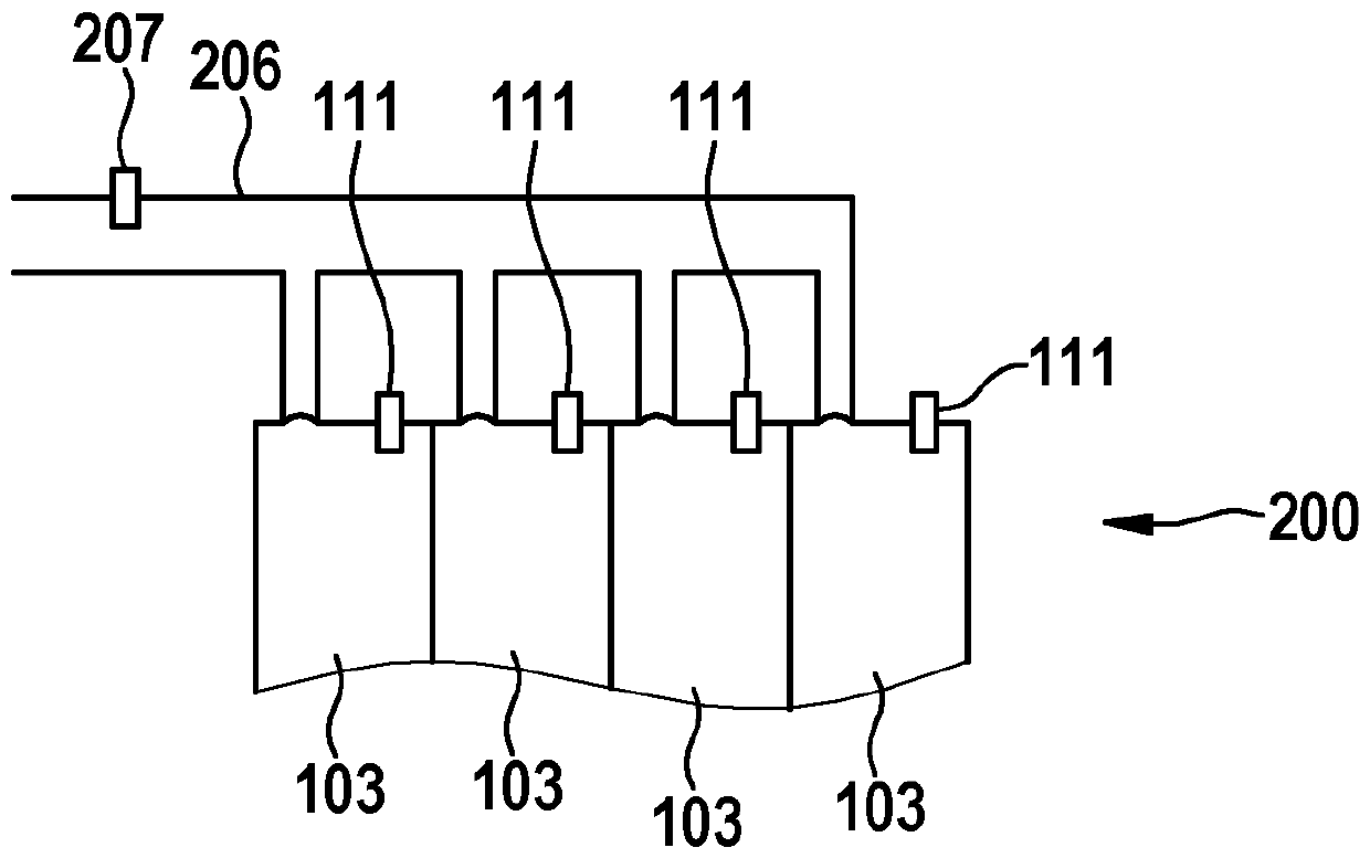 Method for changing a distribution between port fuel injection and direct injection in an internal combustion engine