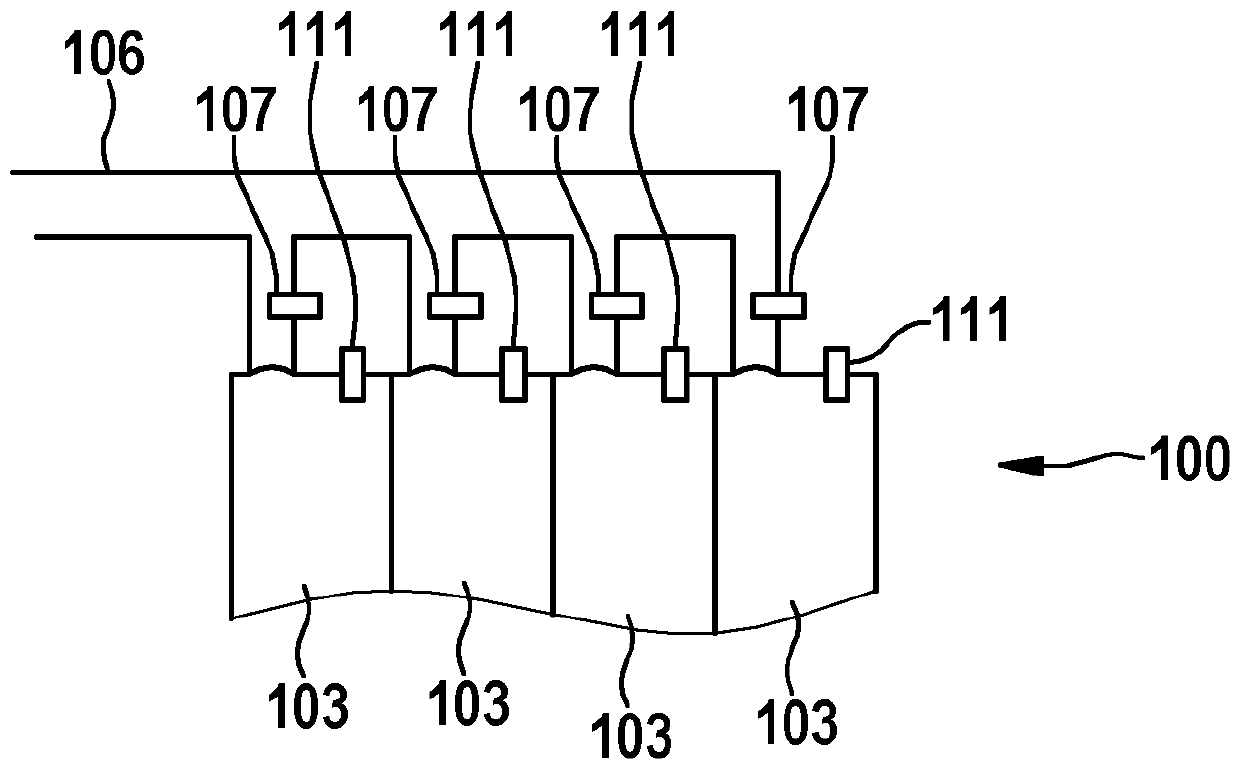 Method for changing a distribution between port fuel injection and direct injection in an internal combustion engine