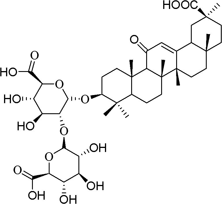 A method for preparing high-purity glycyrrhizic acid