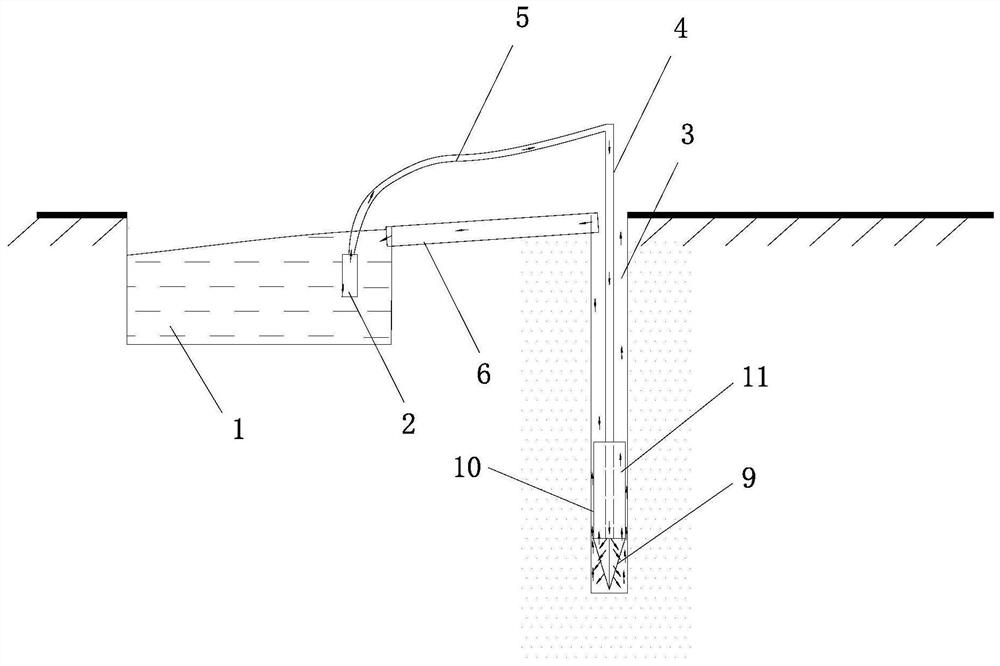 Well completion process improvement method suitable for water-saturated thick silty-fine sand layer