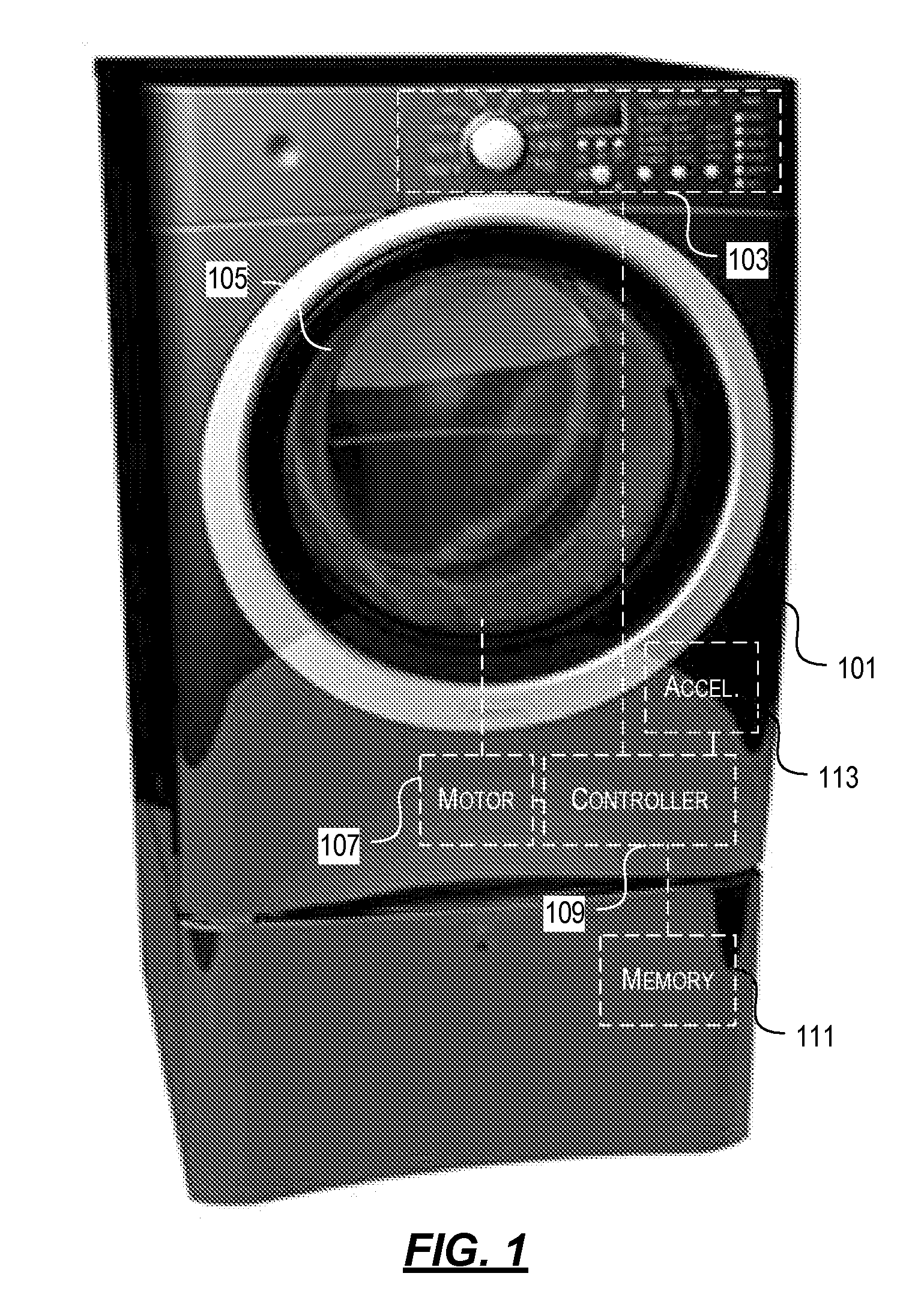 Laundering Device Vibration Control