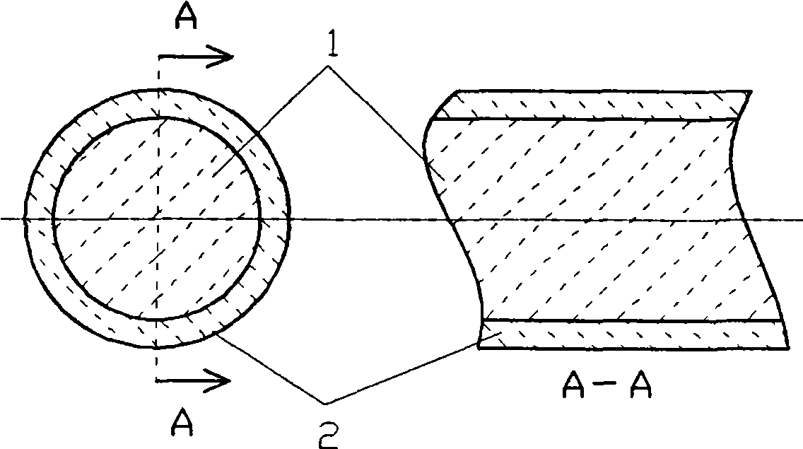 Rare-earth doped spinel ferrite/aluminum-doped zinc oxide composite fiber and preparation method thereof