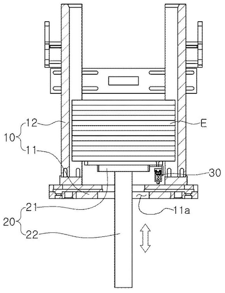 Automatic electrode plate supply device