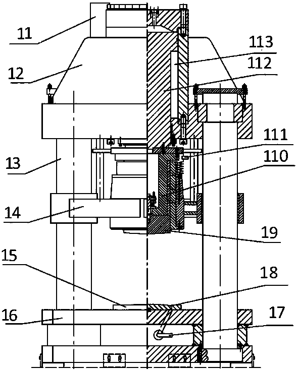 Super compression treatment system of nuclear power stations