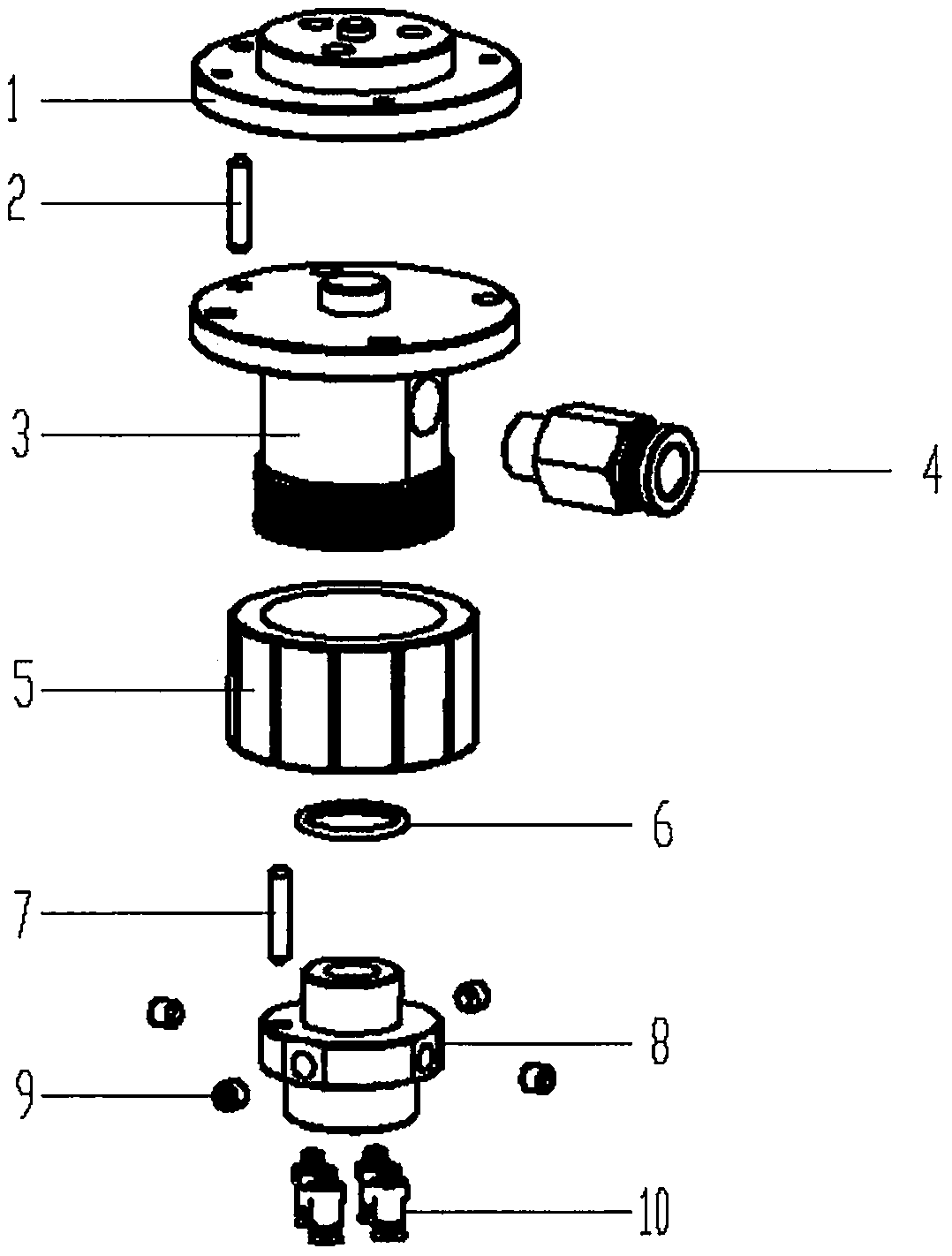 Rapid switching type high-precision positioning vacuum sucker assembly