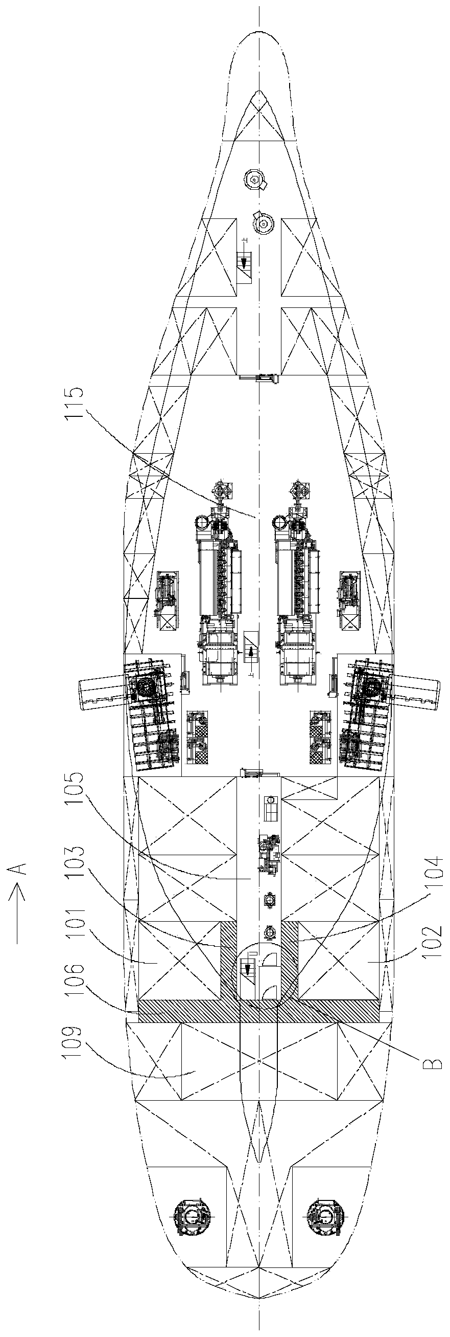 Electric propulsion rescue boat