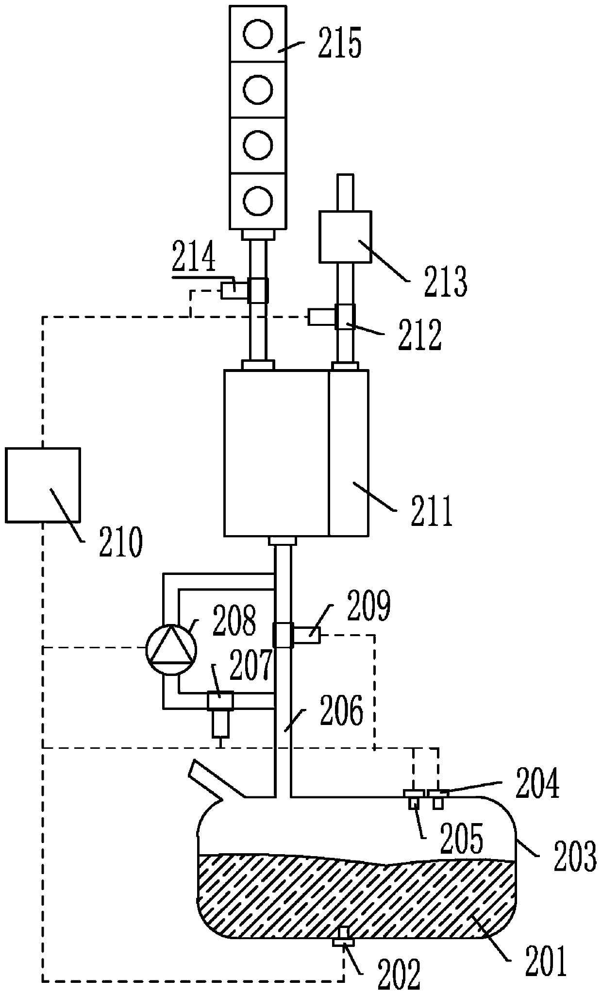 System and method for leakage detection of fuel evaporation system