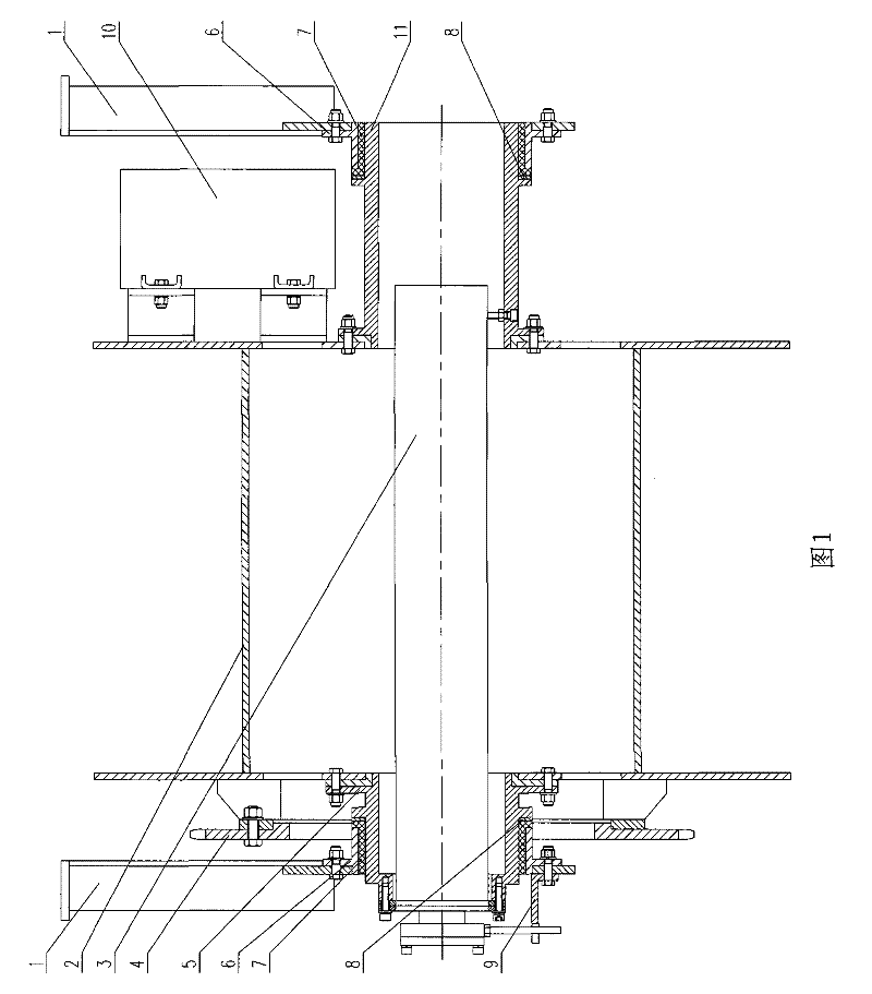 Underwater suspension type mooring winch