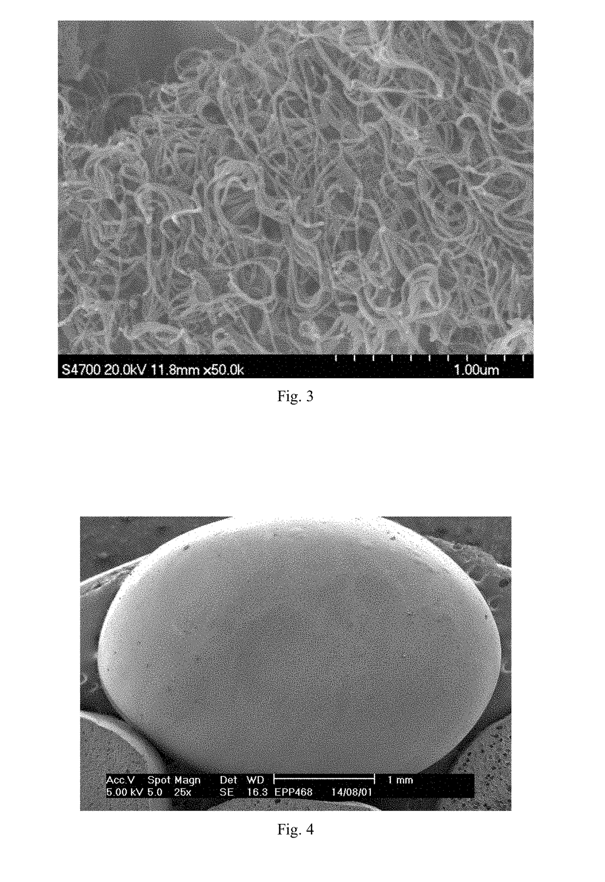 Flame-retardant thermoplastic material and expanded beads thereof