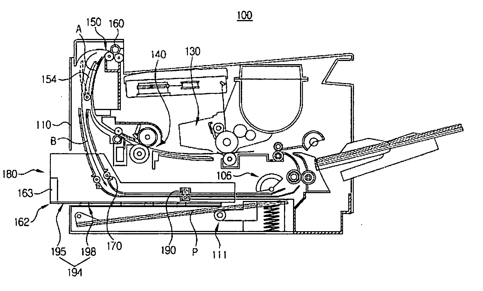 Guide apparatus for mounting and dismounting inner part and image forming device having the same