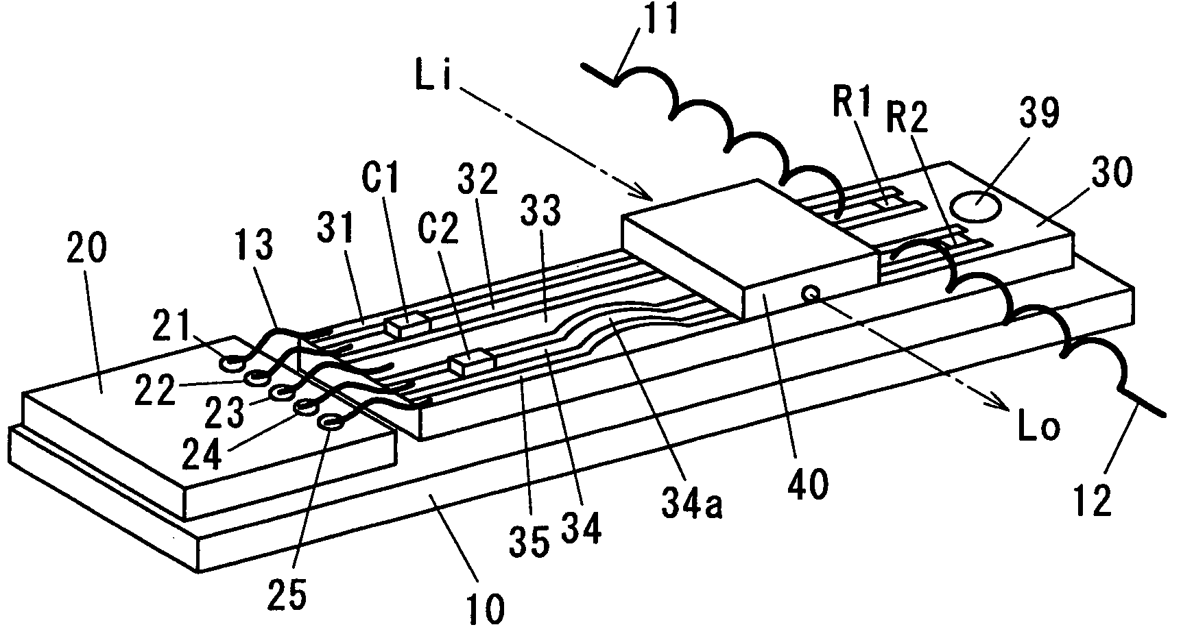 Differential drive semiconductor optical modulator