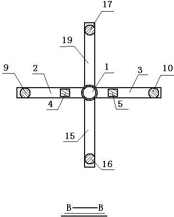 Implementation method for rhombus composite stirring pile forming machine