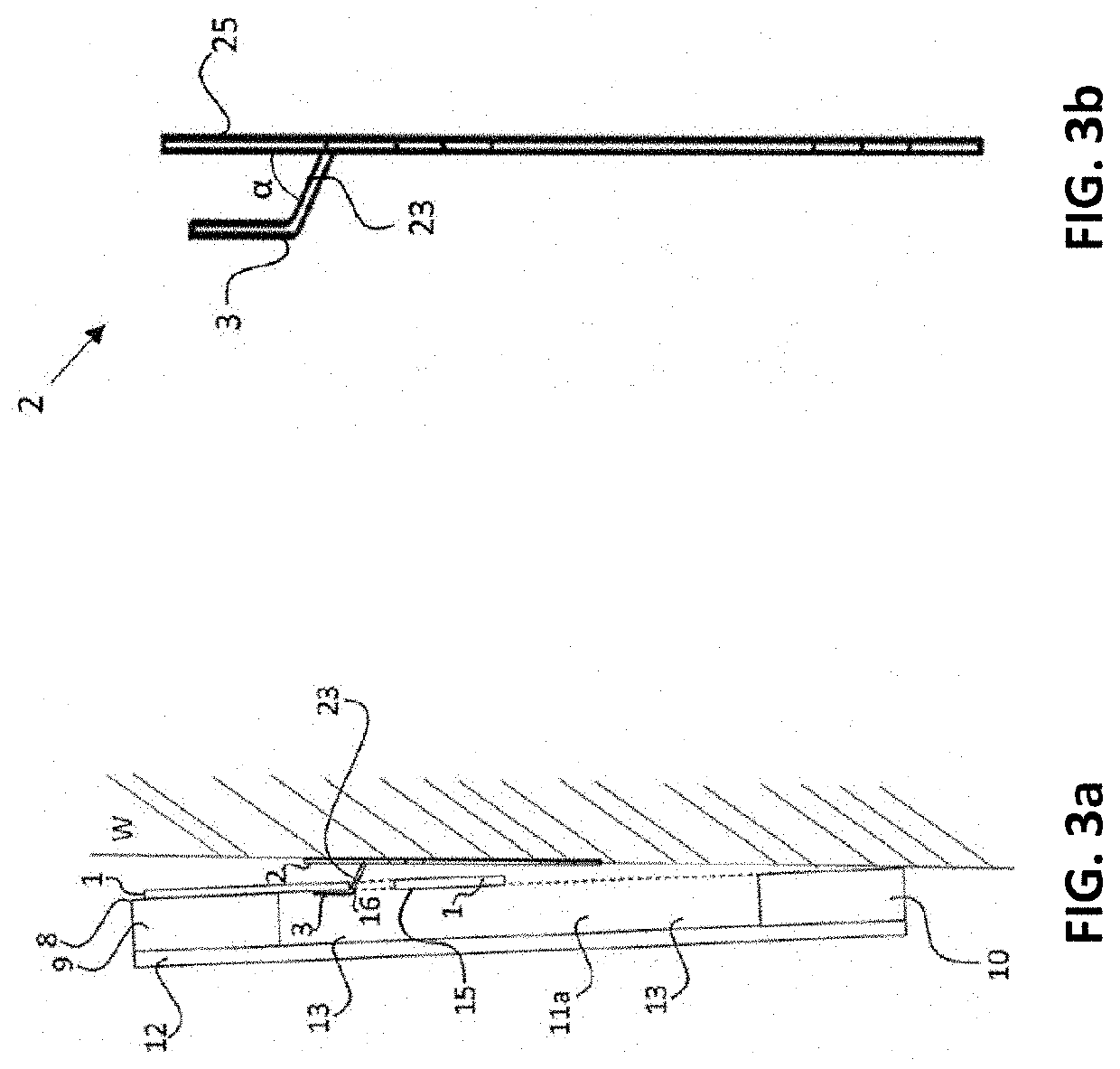 Picture frame hanging assembly and method of installation