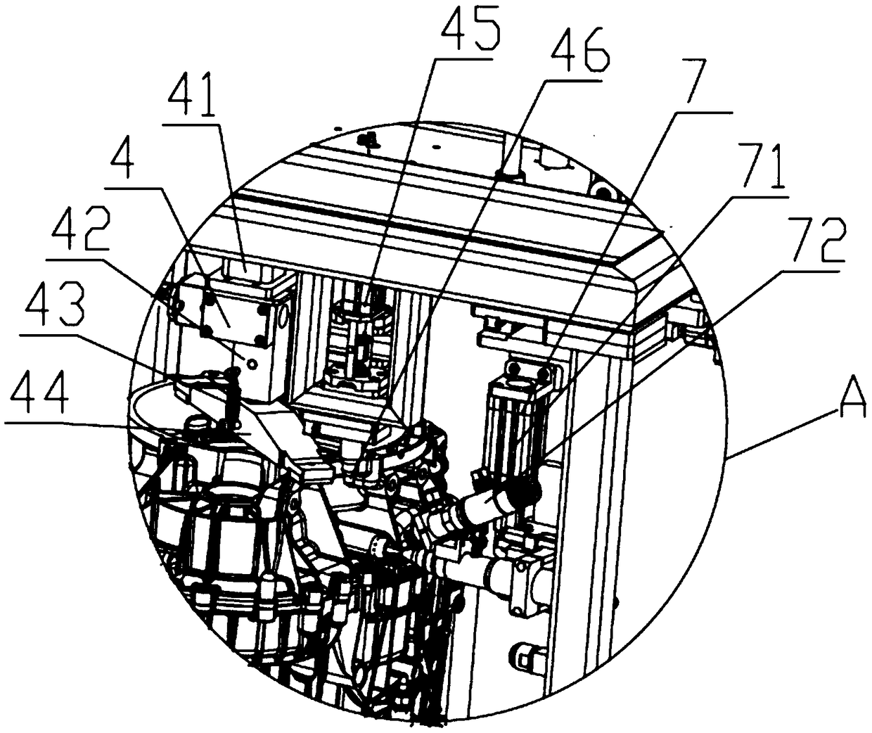 Mounting device for gearbox gear shifting assembly