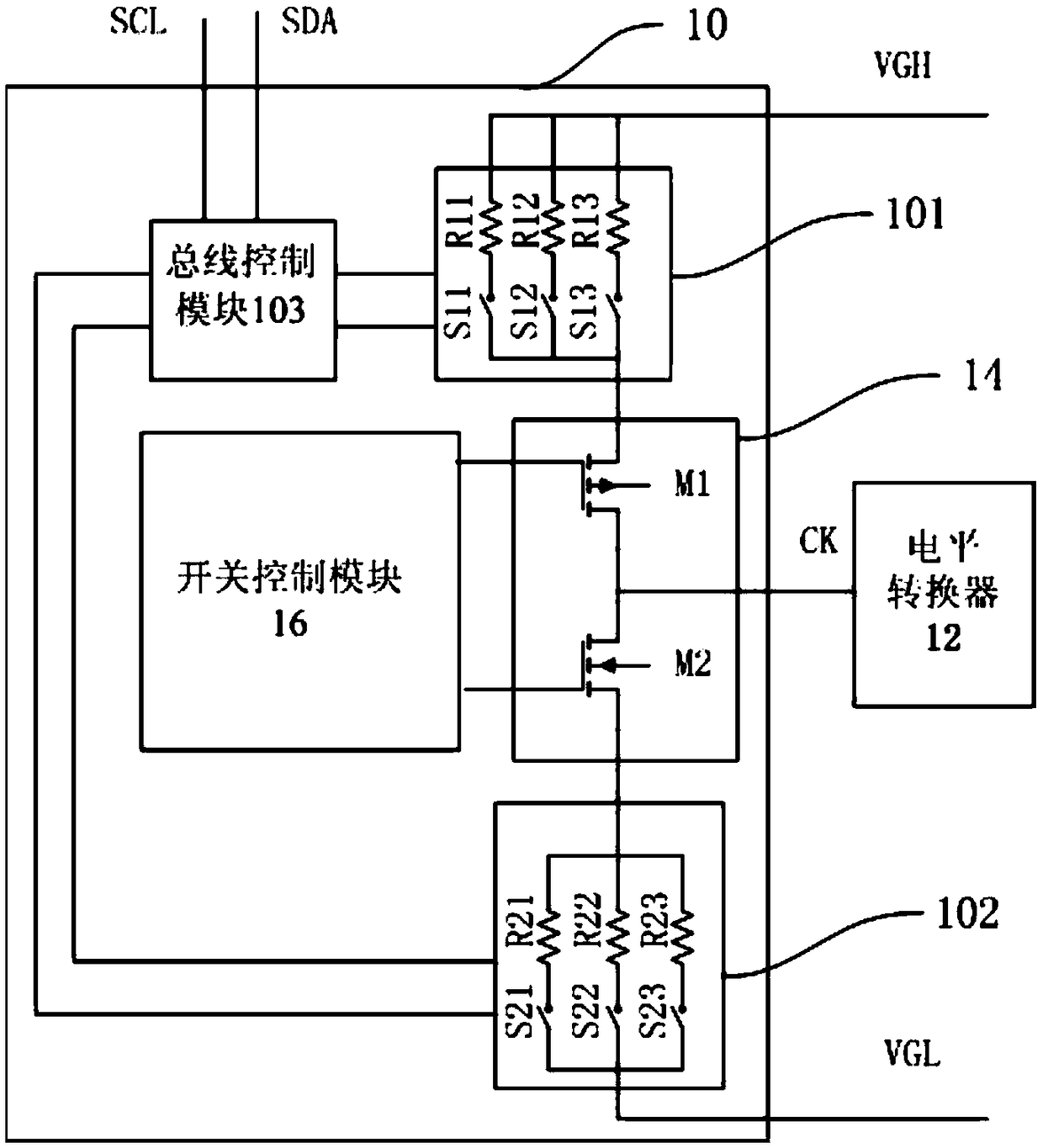 Output signal control circuit and method