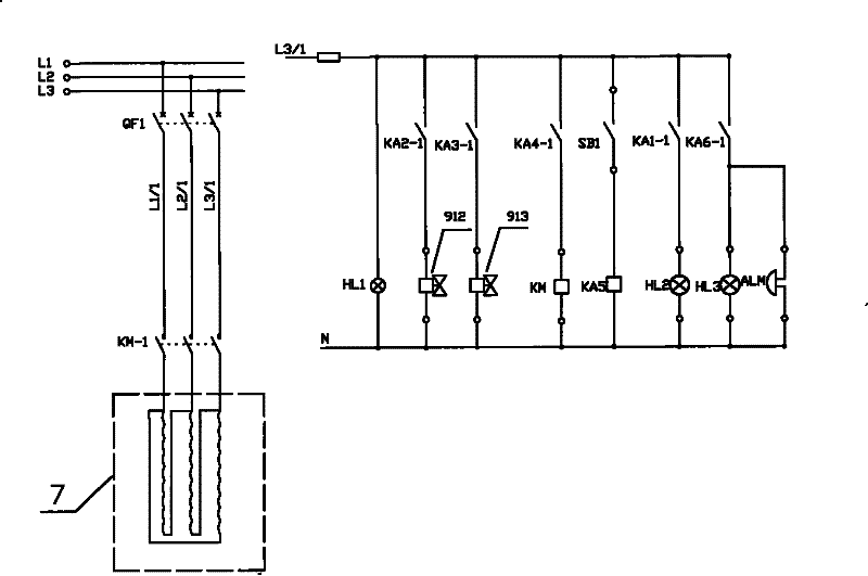 Adsorption type drier controller