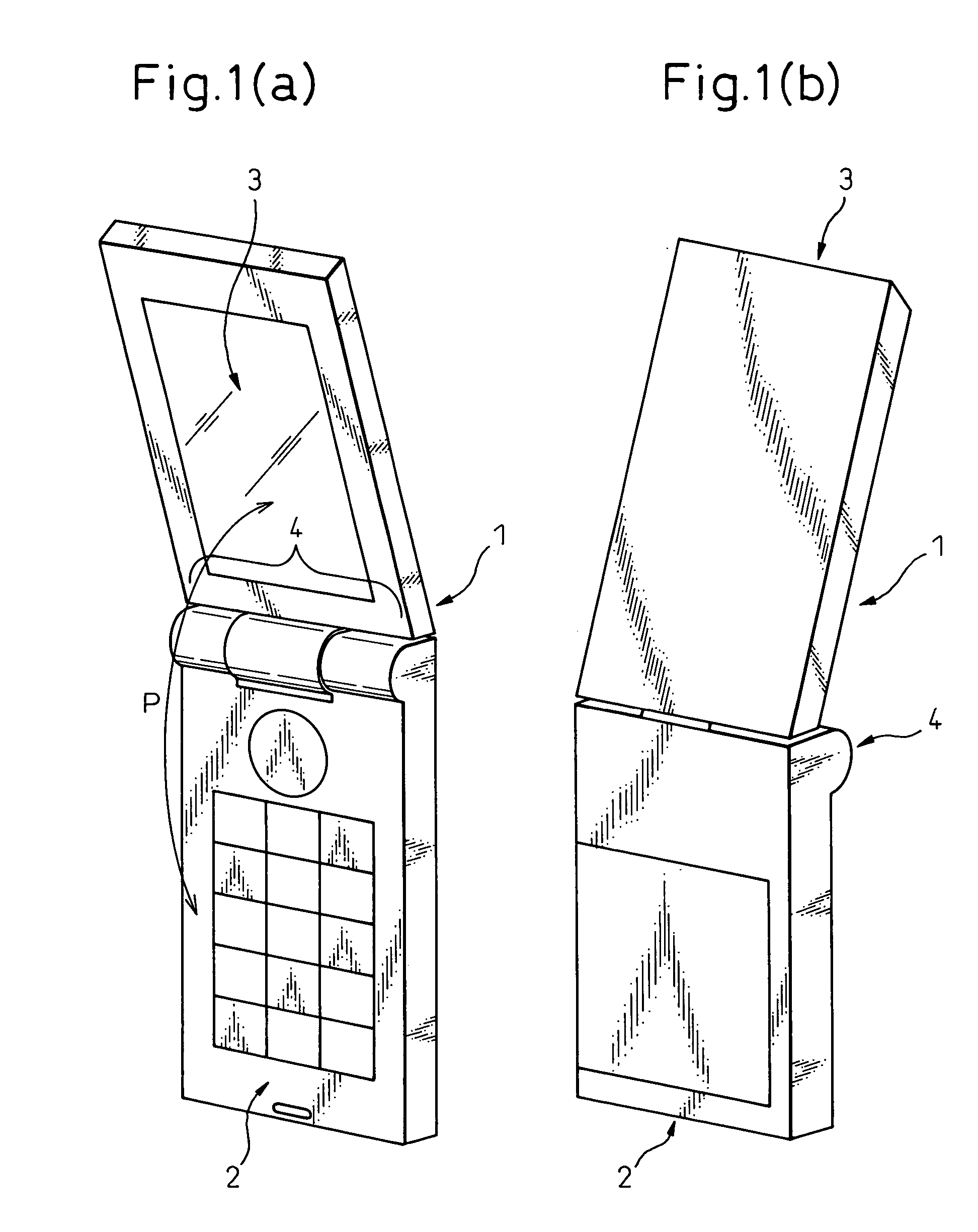 Folding electric apparatus