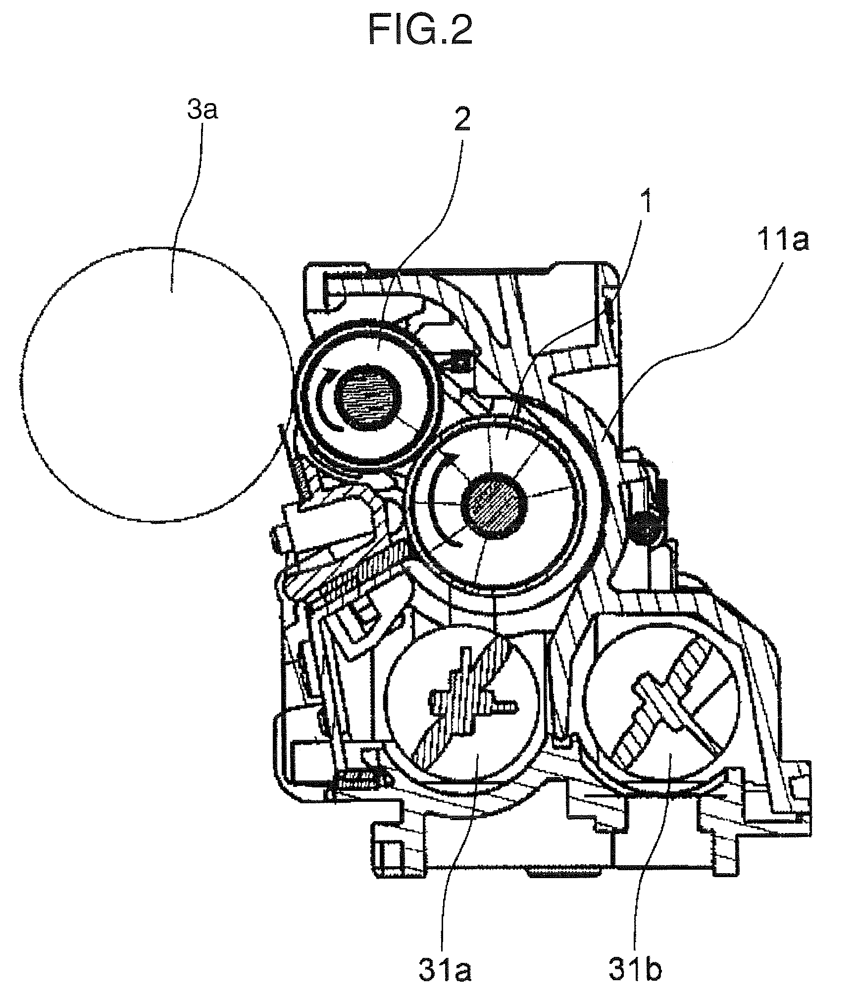Image forming apparatus with controlled application of alternating-current bias