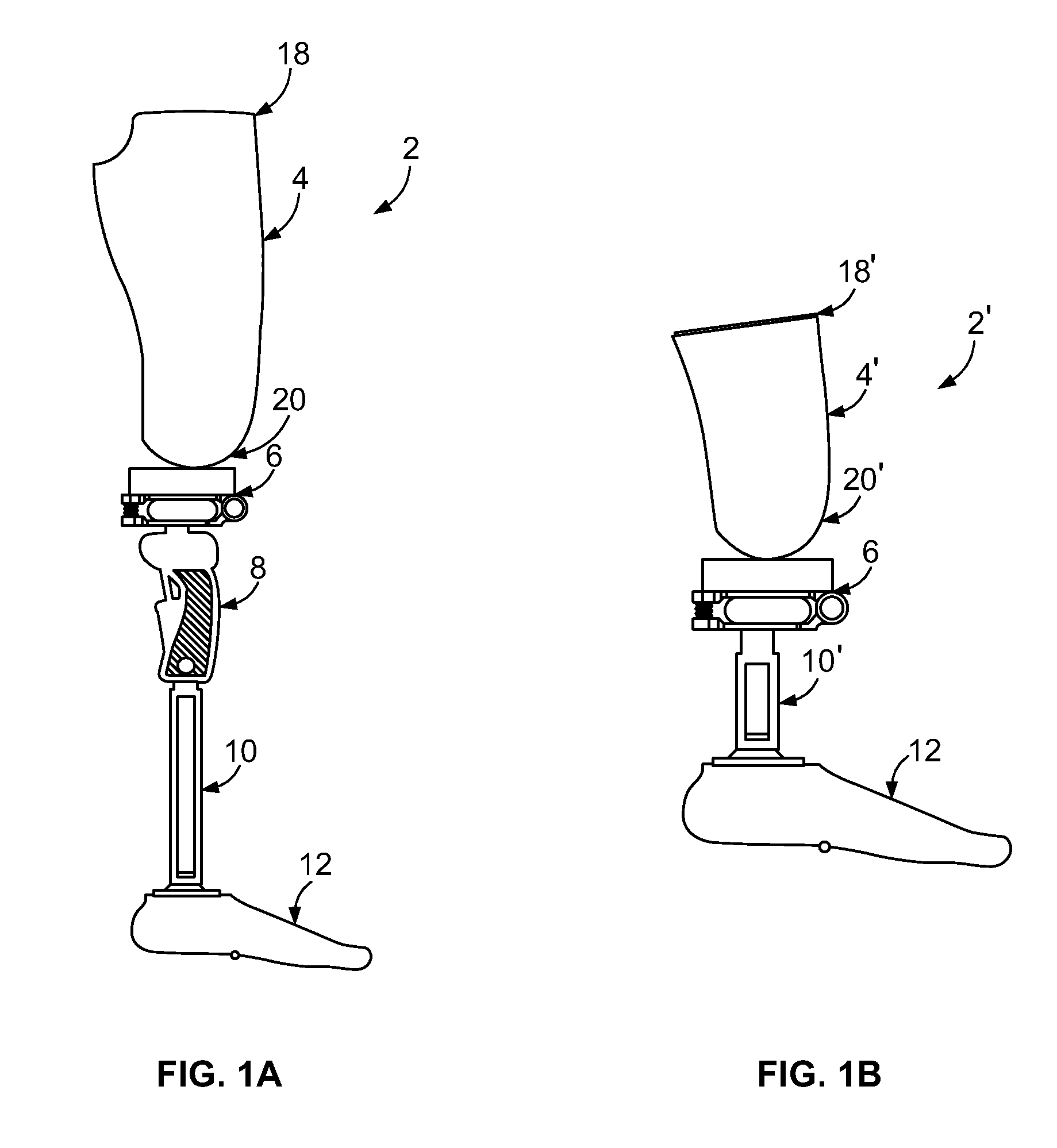 Vacuum pump systems for prosthetic limbs and methods of using the same