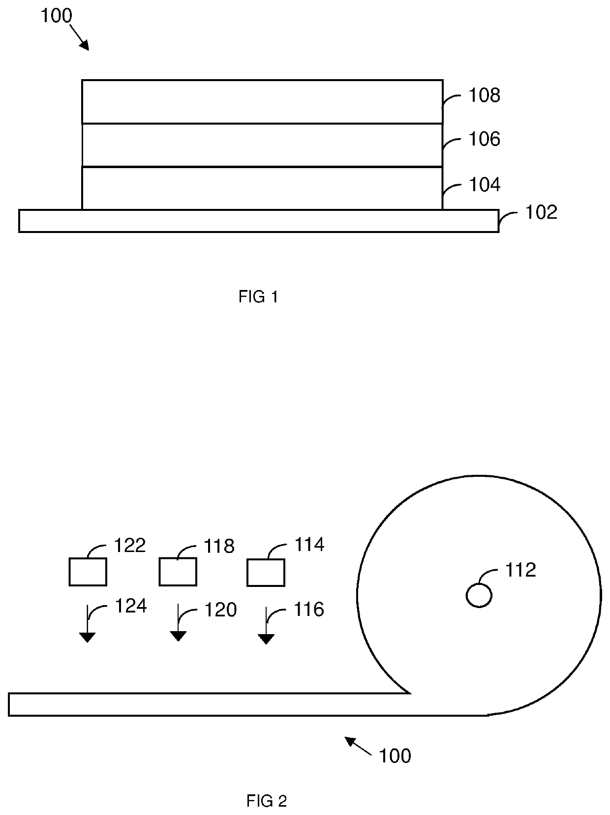 Stack for an energy storage device