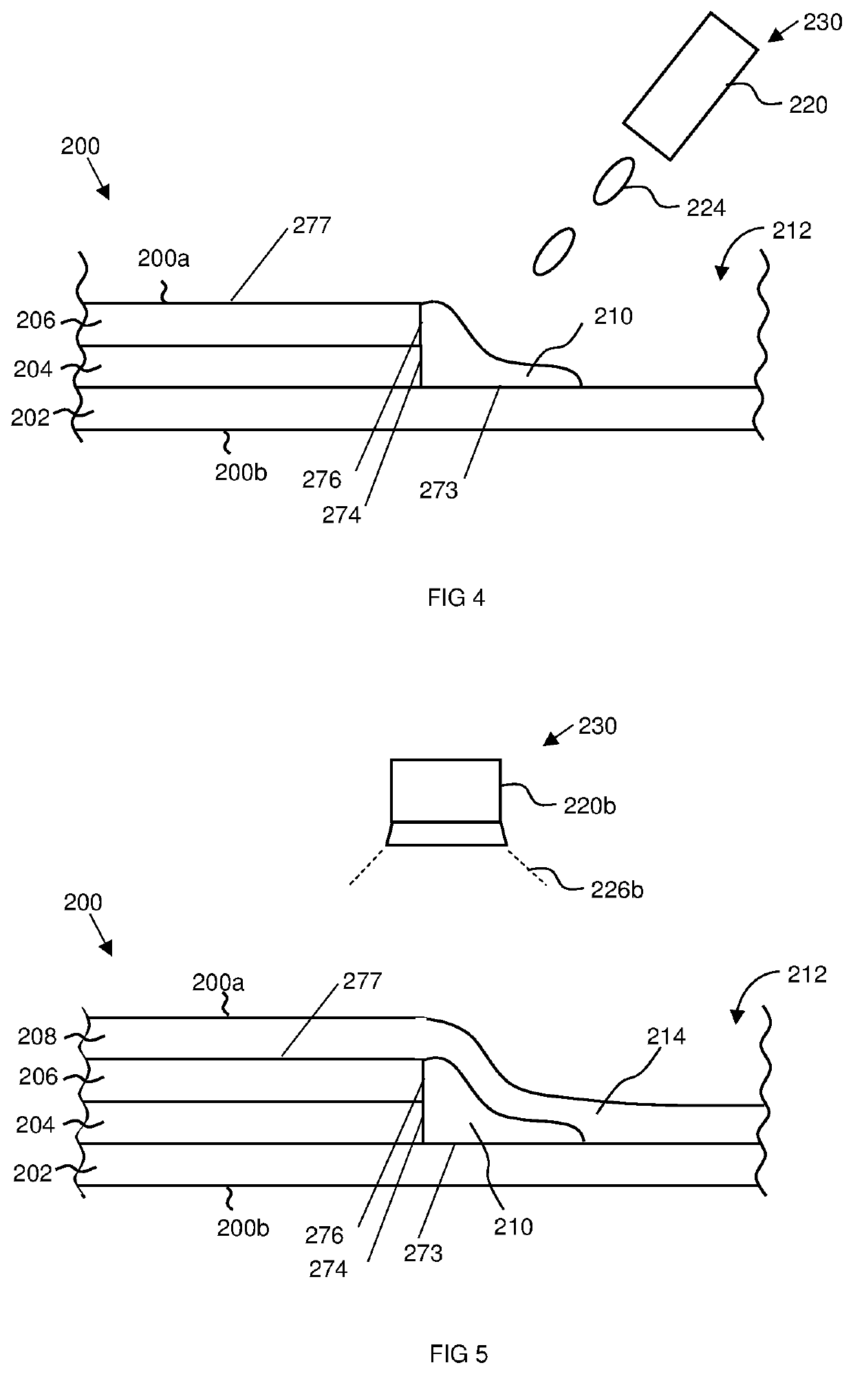 Stack for an energy storage device