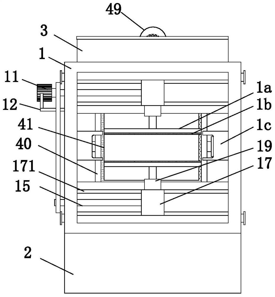 An antiseptic treatment device for building wood