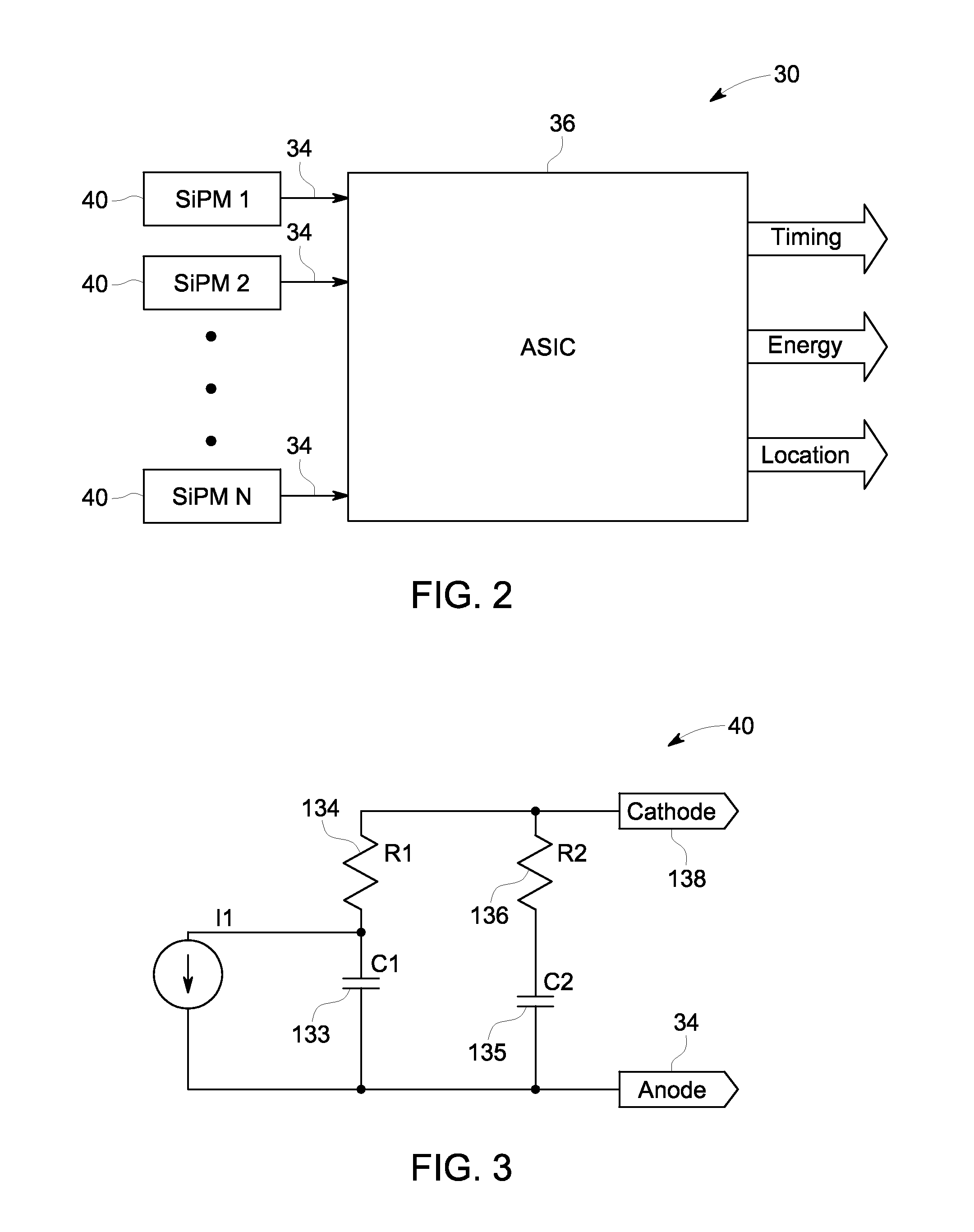 System and method for compensating temperature gain variation in radiation detectors
