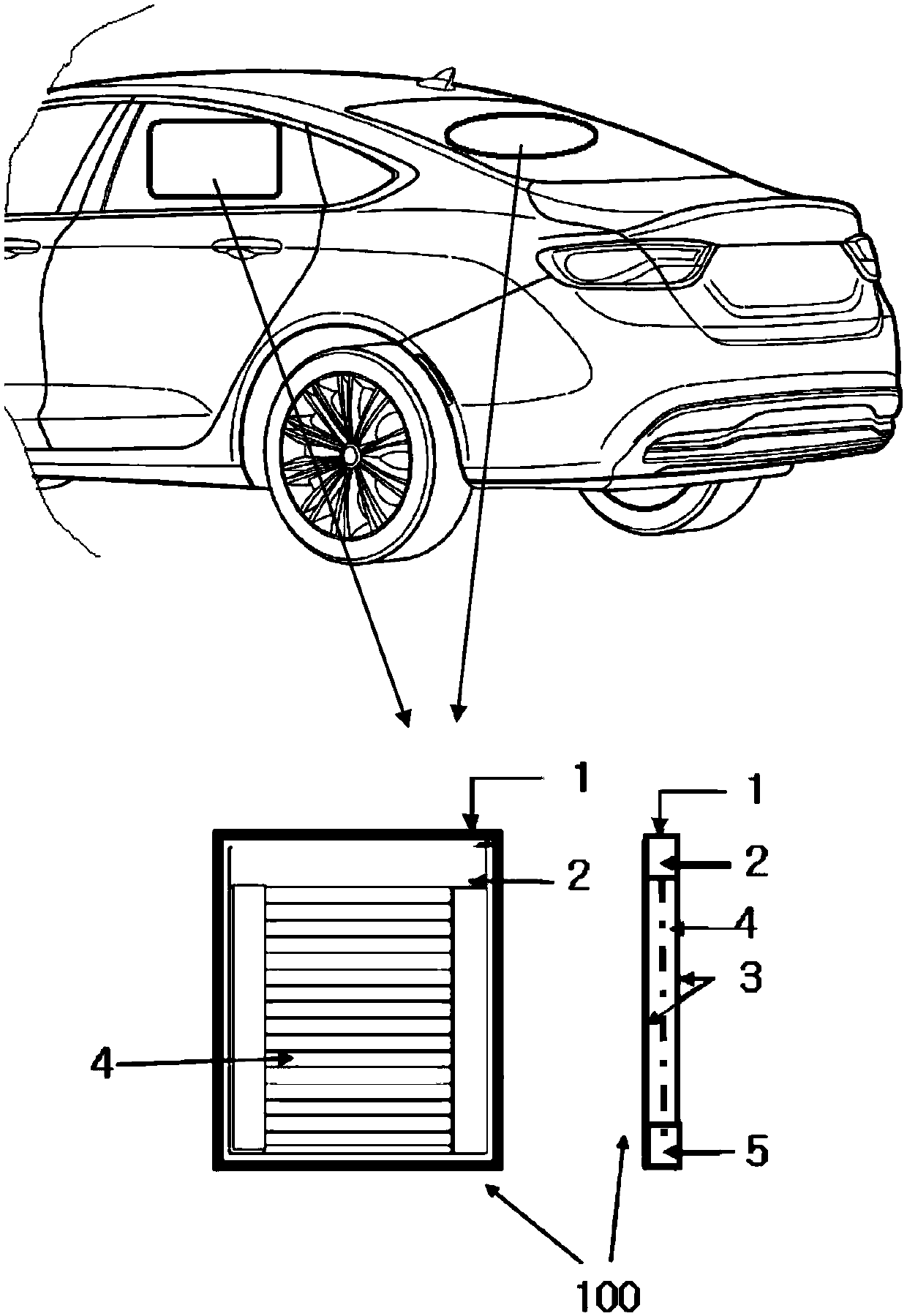 Control system used for controlling adjustable curtain and glass window and automobile including control system