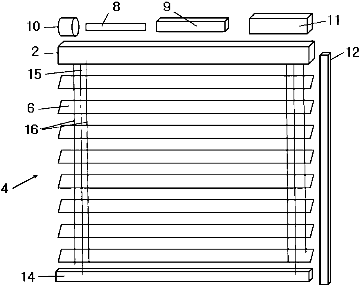 Control system used for controlling adjustable curtain and glass window and automobile including control system