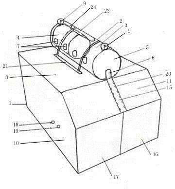 Device for intravenous injection of mouse tail and superficial intravenous injection of other parts