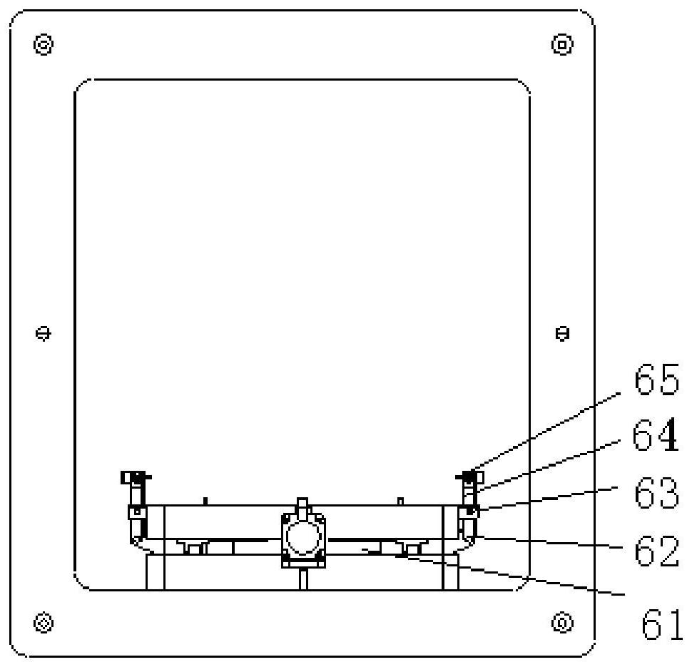 A link type three-degree-of-freedom position adjustment device