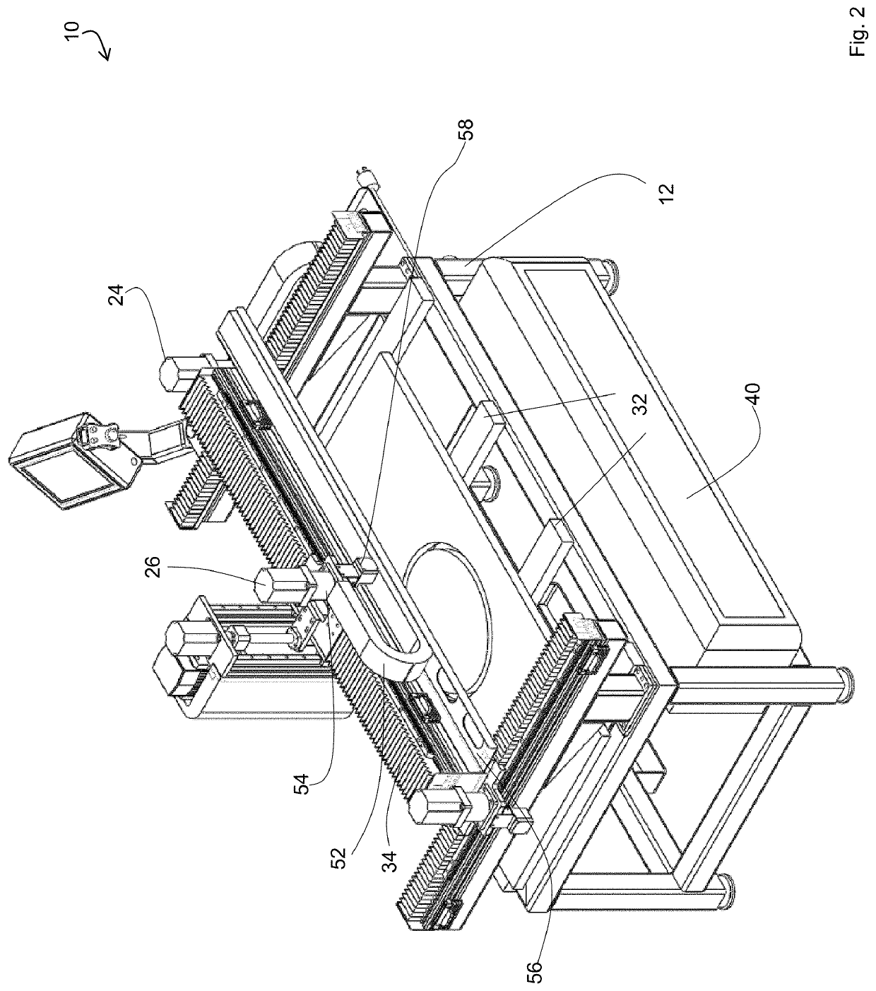 CNC sink aperture cutting machine and method