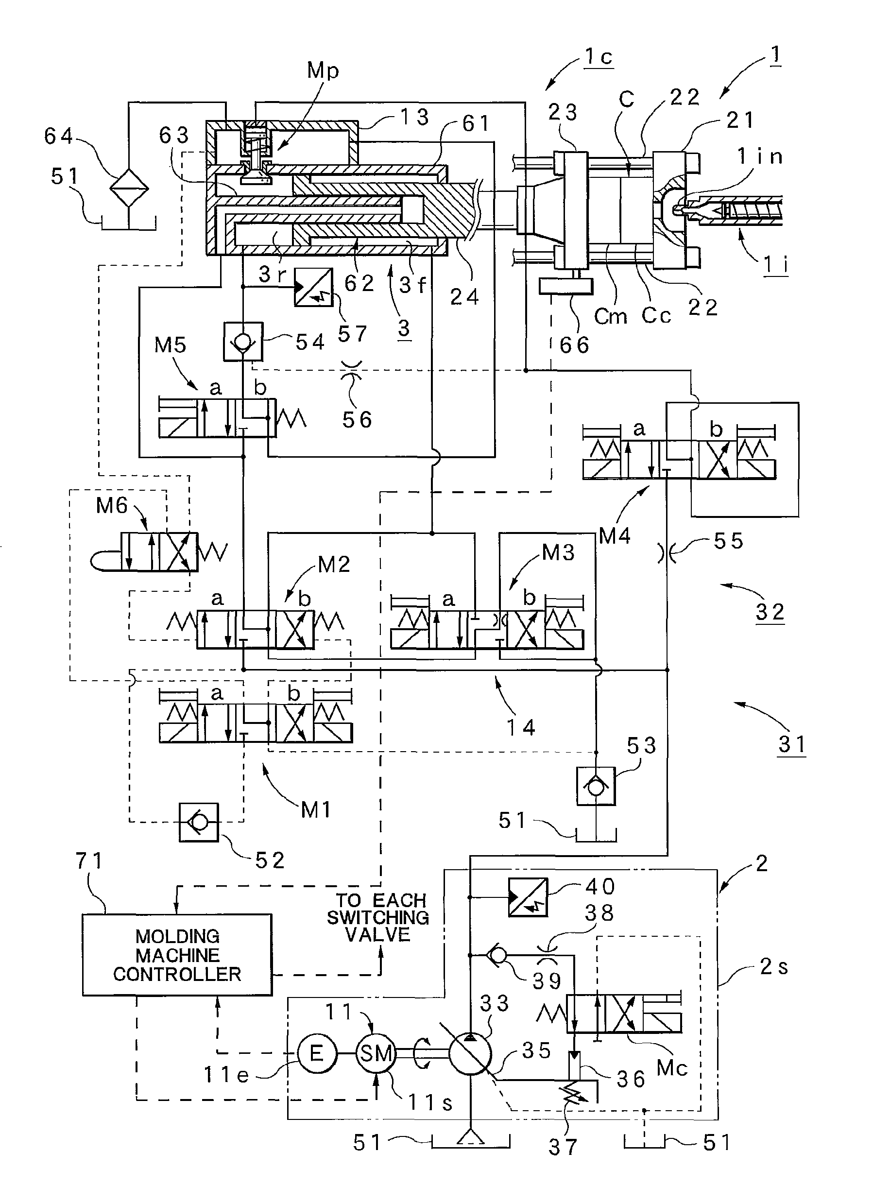 Method for controlling mold clamping device