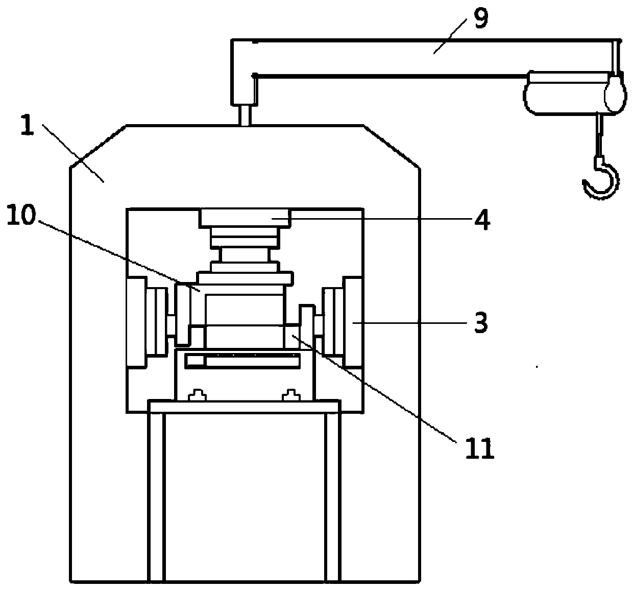 A new multi-functional testing machine for direct shearing and tension-compression loading of rock mass