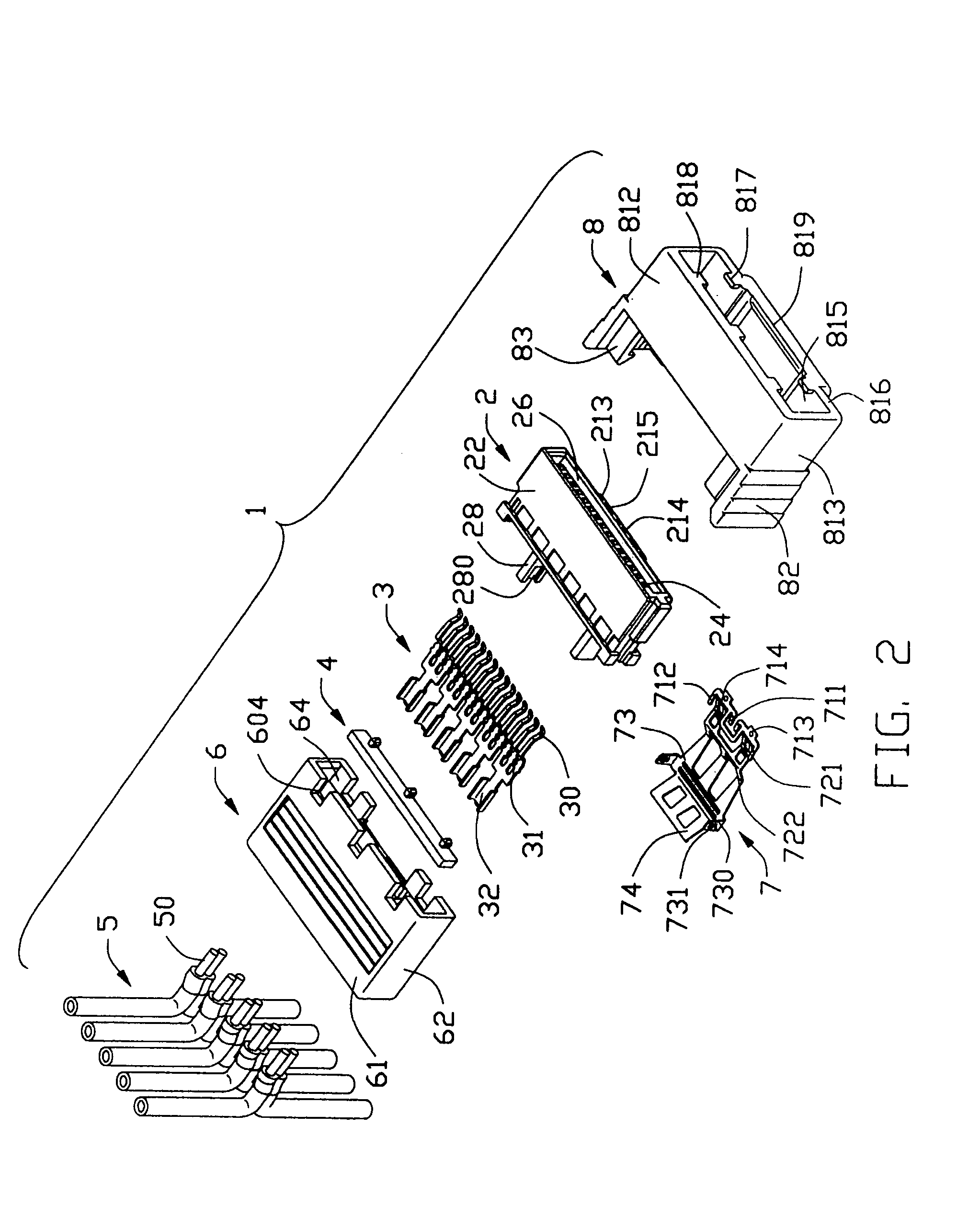 Cable end connector assembly having pulling device